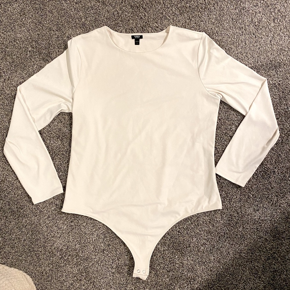 Body Contour bodysuit from EXPRESS. Size: XL Color: off white. NEVER WORN!